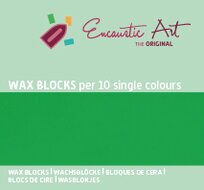 Encaustic Art wax - (06) lichtgroen doosje 10 st.