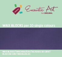 Encaustic Art wax - (11) blauwviolet doosje 10 st.
