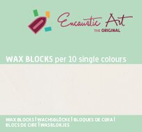 Encaustic Art wax - (16) wit doosje 10 st.