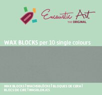 Encaustic Art wax - (17) grijs doosje 10 st.