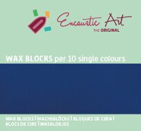 Encaustic Art wax - (18) pruisisch blauw doosje 10 st.