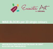 Encaustic Art wax - (22) omber doosje 10 st.
