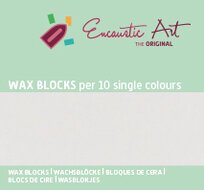 Encaustic Art wax - (27) transparant doosje 10 st.