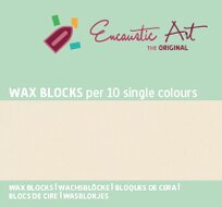 Encaustic Art wax - (35) pastel crème doosje 10 st.