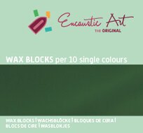 Encaustic Art wax - (45) sapgroen doosje 10 st.