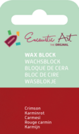 Encaustic Art wax - (01) karmijn 