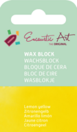 Encaustic Art wax - (05) citroengeel 