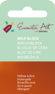 Encaustic Art wax - (20) okergeel