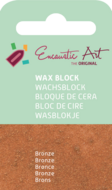 Encaustic Art wax - (28) brons 