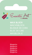 Encaustic Art wax - (42) magenta 