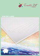 Encaustic Art schilderkaarten A2x50 - wit