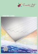 Encaustic Art schilderkaarten A3 - zilver