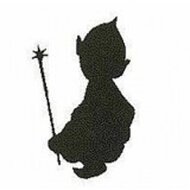 Encaustic Art stempel - pixie