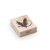 Encaustic Art stempel - draak links