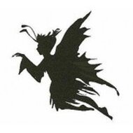 Encaustic Art stempel - fee (vliegend)