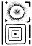 Encaustic Art stempelset - vrolijke kaders